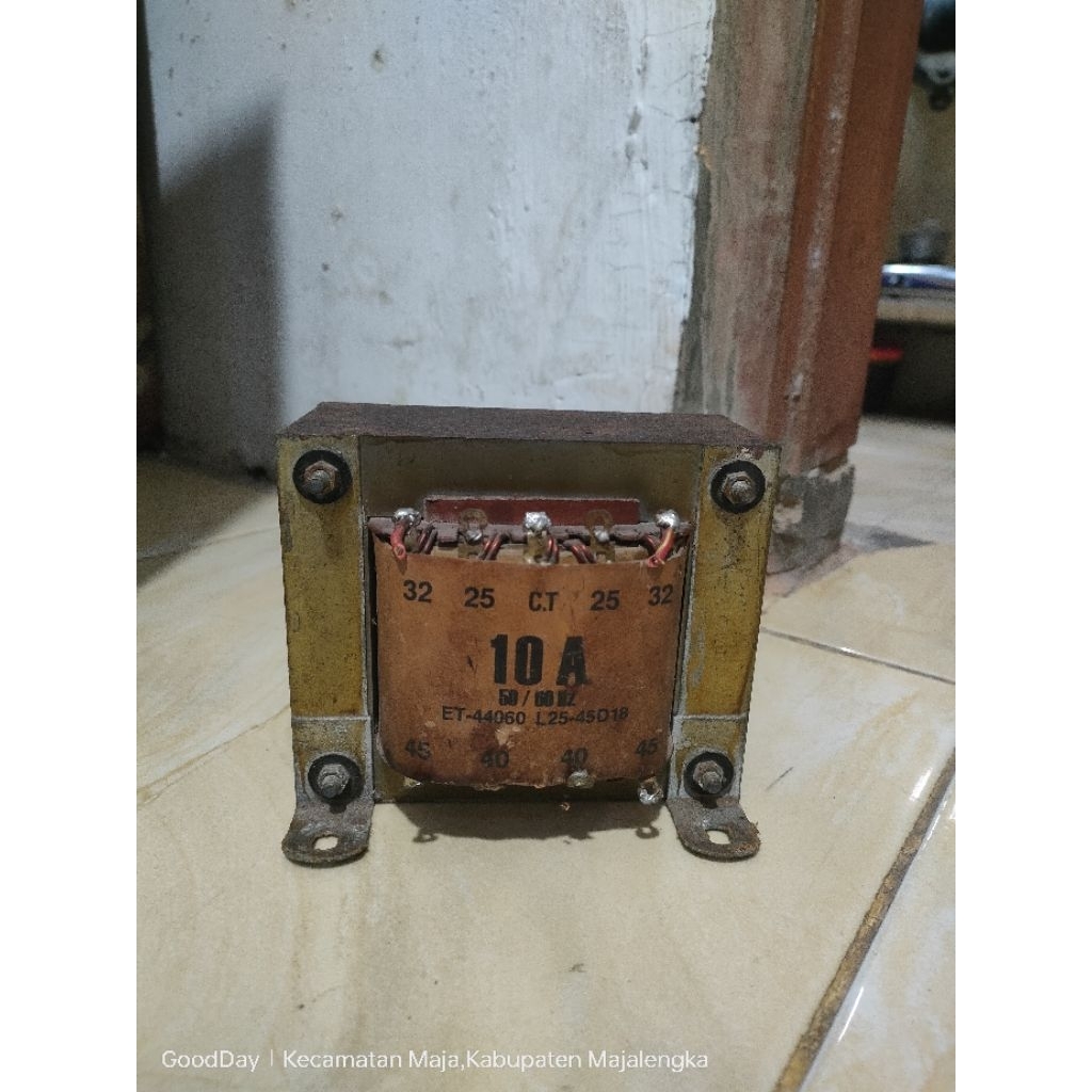 trafo era 10 ampere