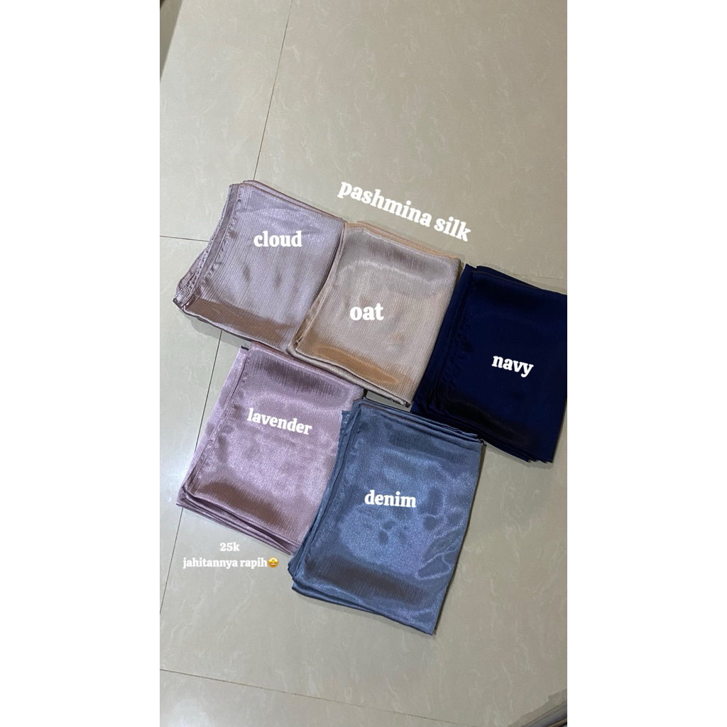 Preloved Pashmina silk