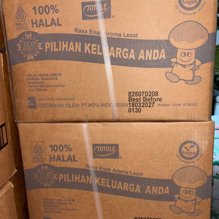 

Totole Kaldu Jamur 40gr (1 Karton)