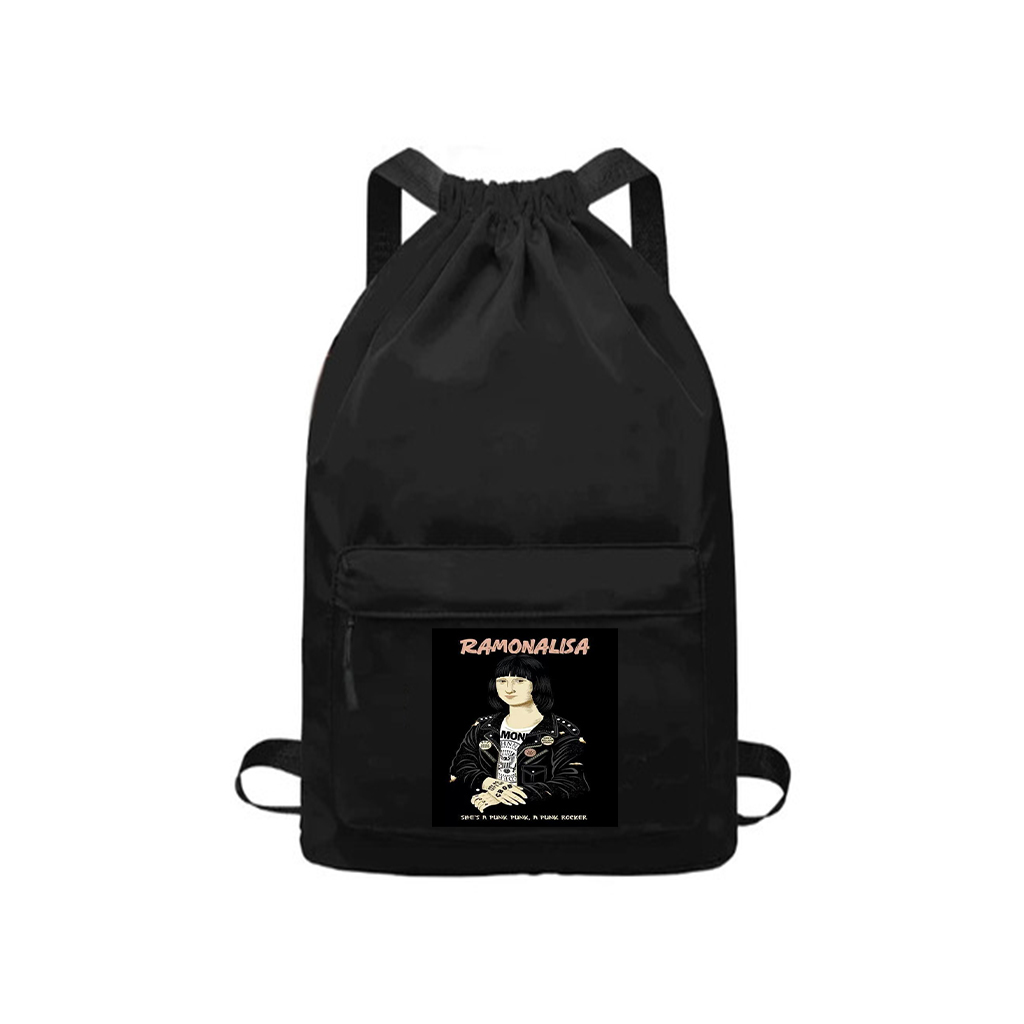 Tas serut ANF014  Ransel Punggung Waterprouf Pria Wanita- Musik  Distro - Tas Serut