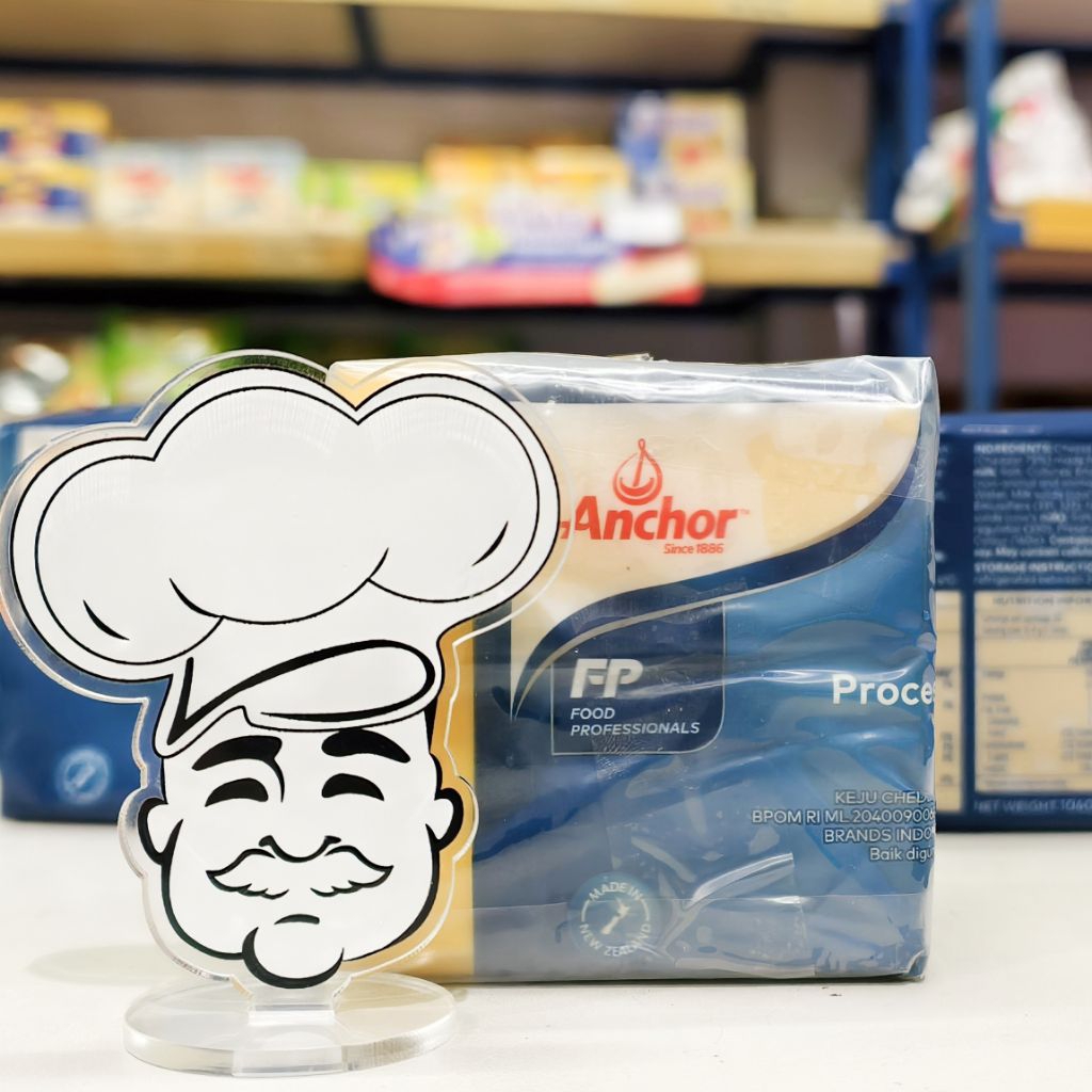 Anchor Quick Slice Cheese  (28Slice) / Keju Slice Orange Leleh / Keju Lumer / Keju Orange Lembaran /