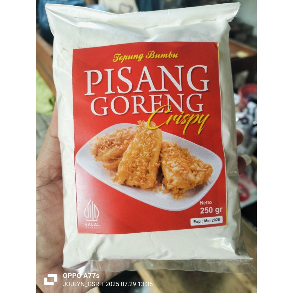 

tepung pisang krispi