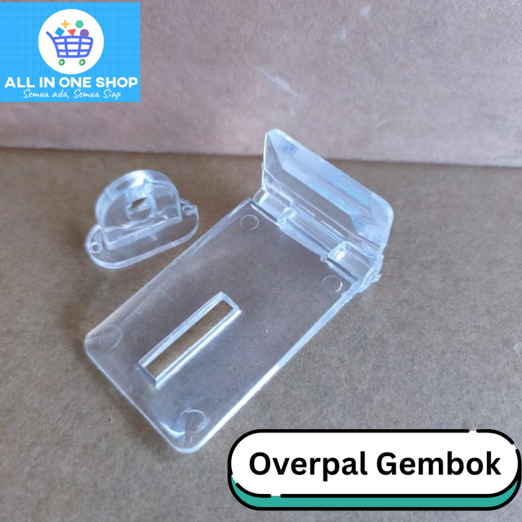 Gembok Engsel Akrilik Gembok Akrilik Bening/Acrylic Hinge Lock