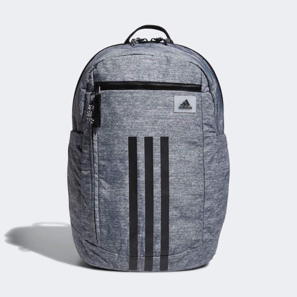 Adidas League 3 Stripes Backpack Grey 100%Original