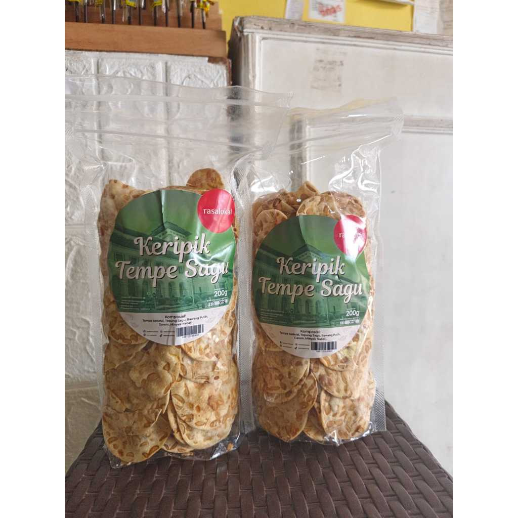

Keripik Tempe Sagu 200g Rasa Lokal