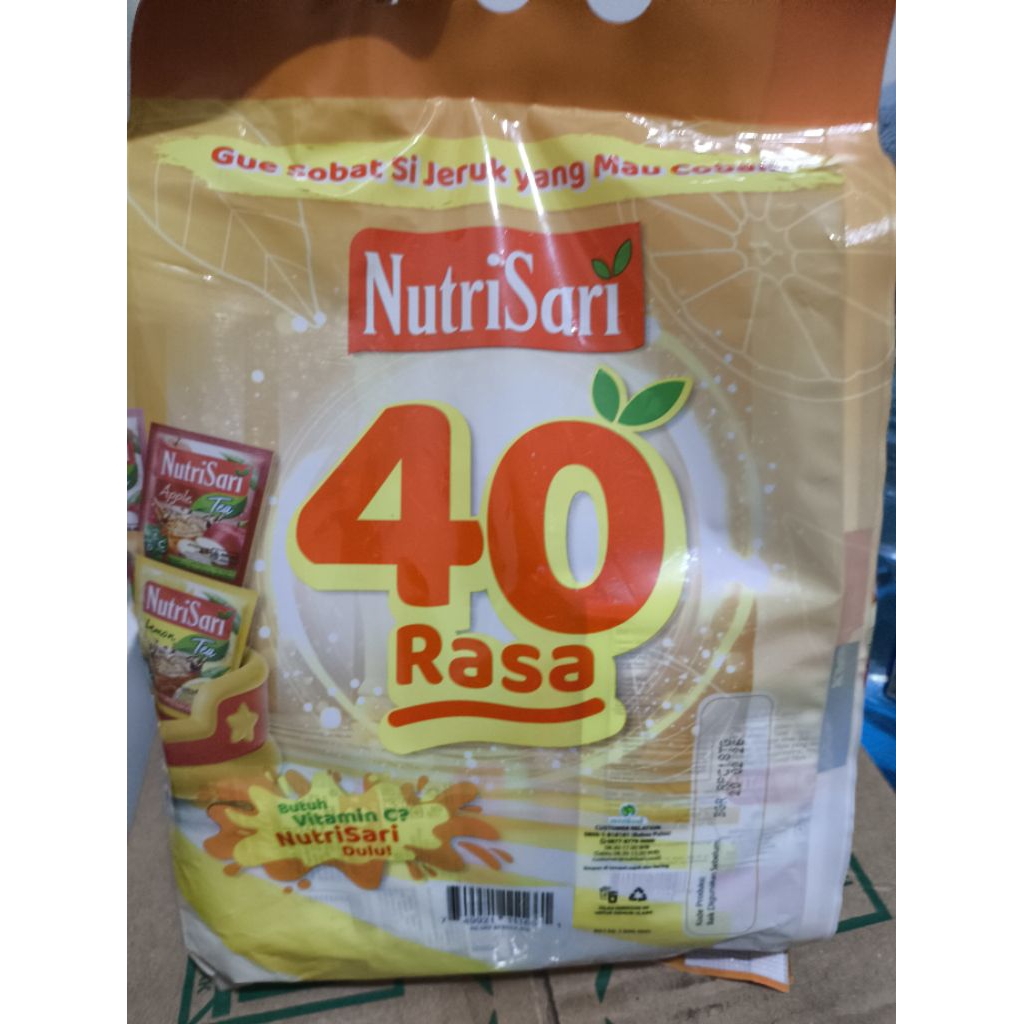 

Nutrisari Sachet 40 rasa Halal Exp 20.02.26