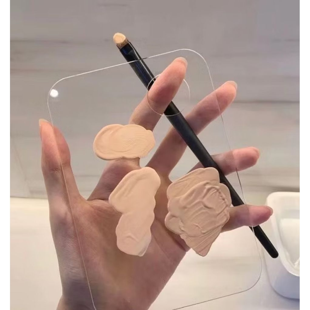 

Akrilik set Palet Pewarnaan Dan Alat Make-up Palet Alas Bedak Cair