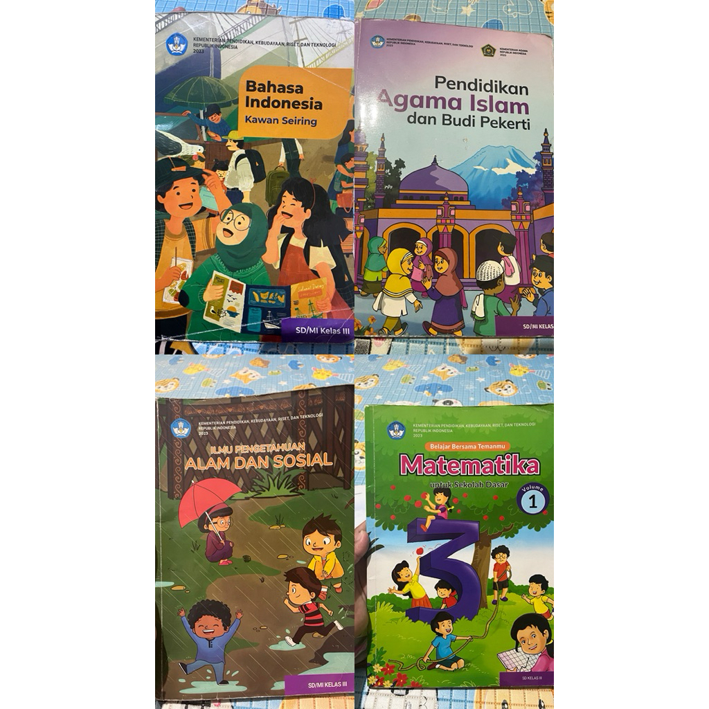

Buku Sekolah SD kelas 2-3 PRELOVED