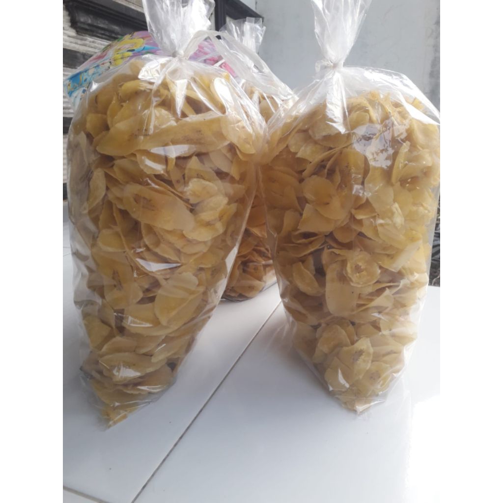 

(250g,500g,1kg)keripik pisangkepok/seriping pisangkepok gurih renyah