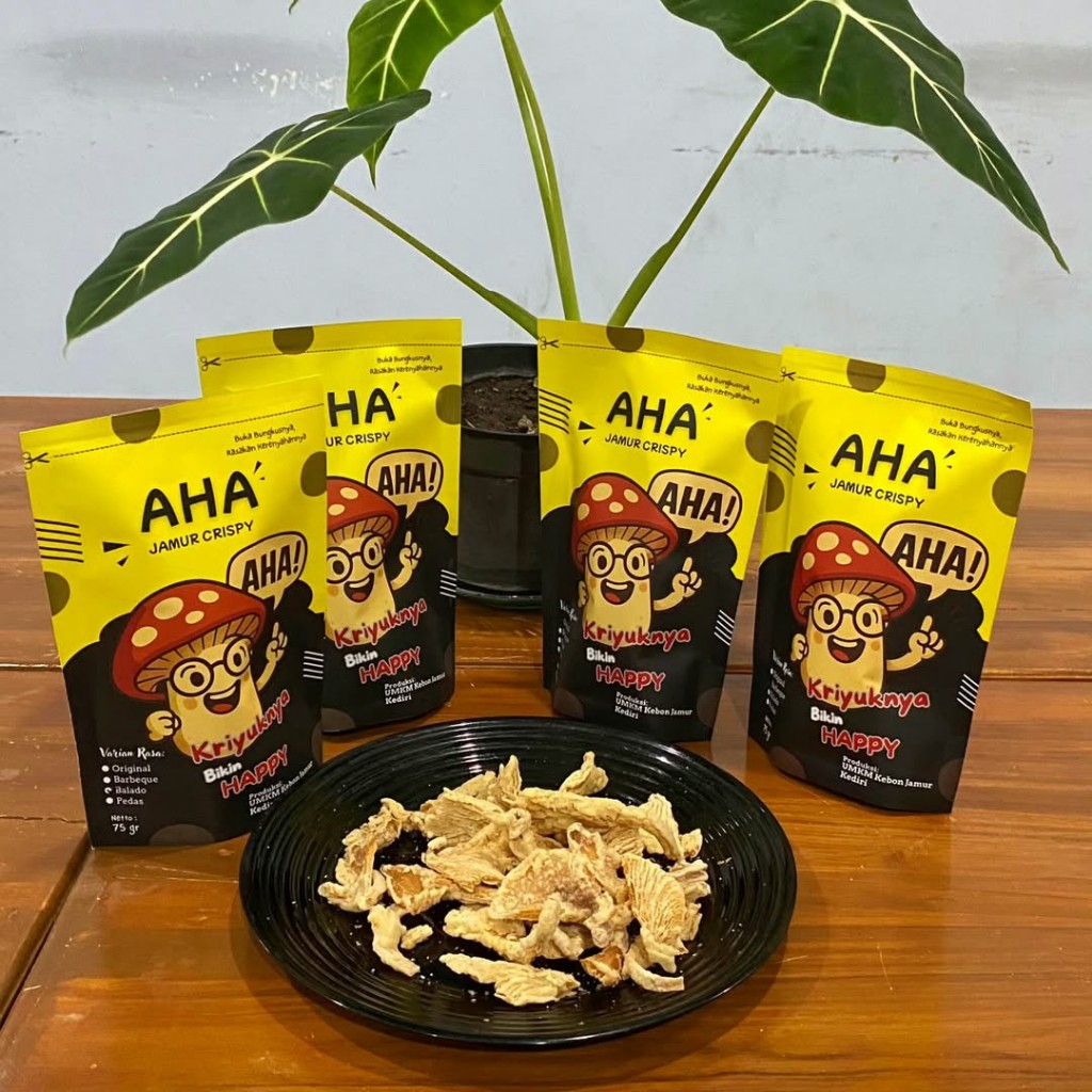 

AHA Jamur Crispy Renyah Gurih Tanpa Pengawet