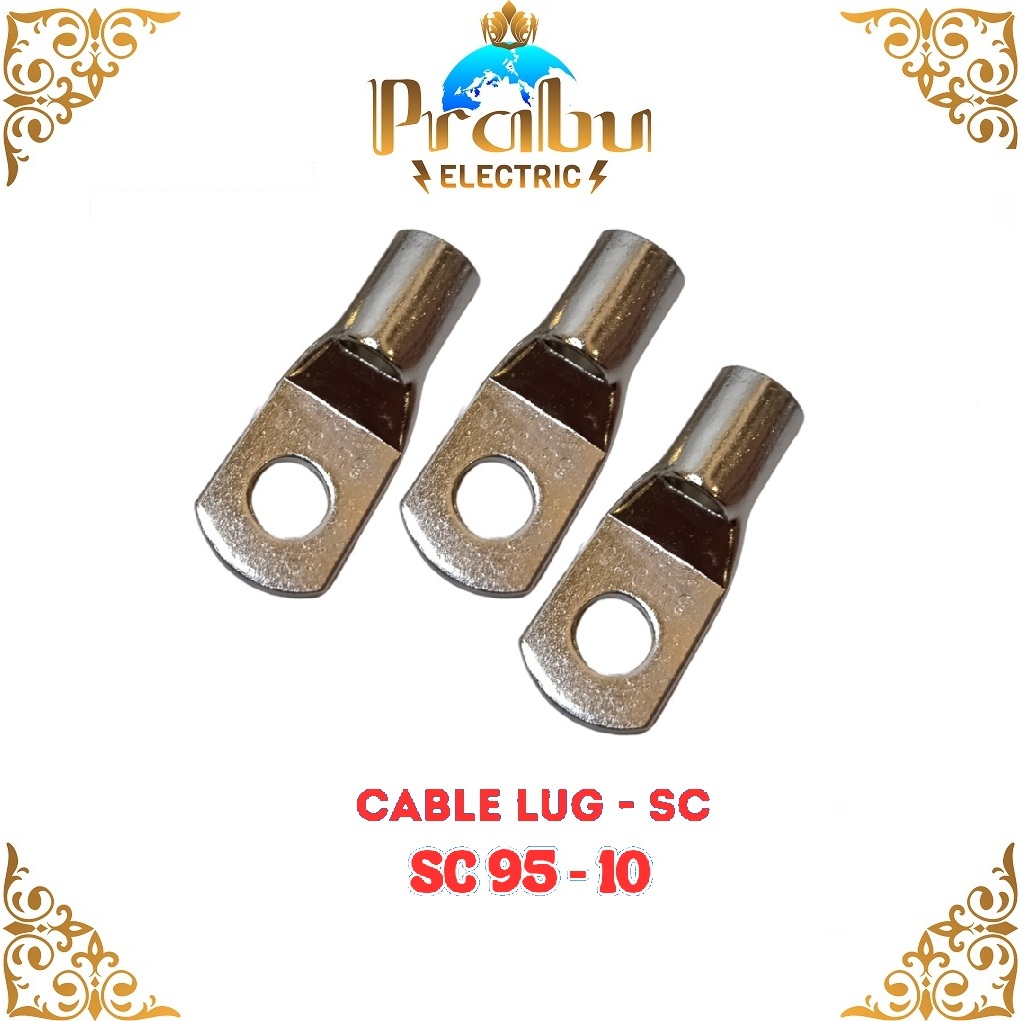 KABEL SKUN/SKUN CABLE SC 95 - 10 Sekun 95mm Baut M10 TEMBAGA ASLI