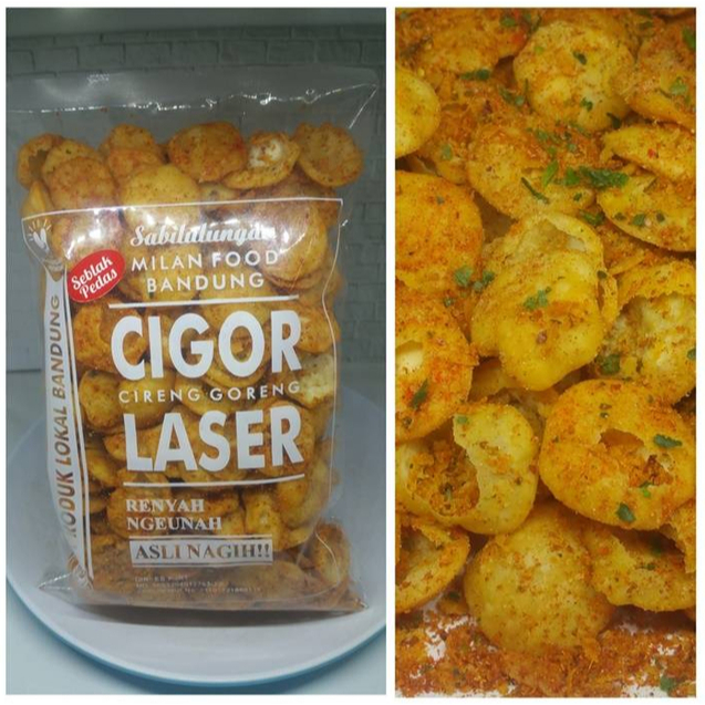 

Milan Food Bandung - (NEW) Cigor Laser Makanan Ringan 200gr