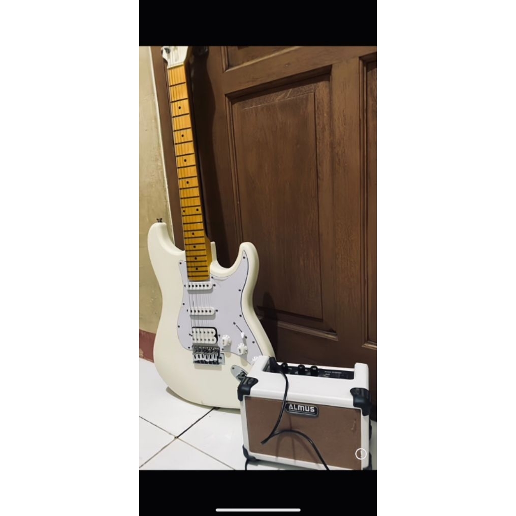 preloved gitar+ampli