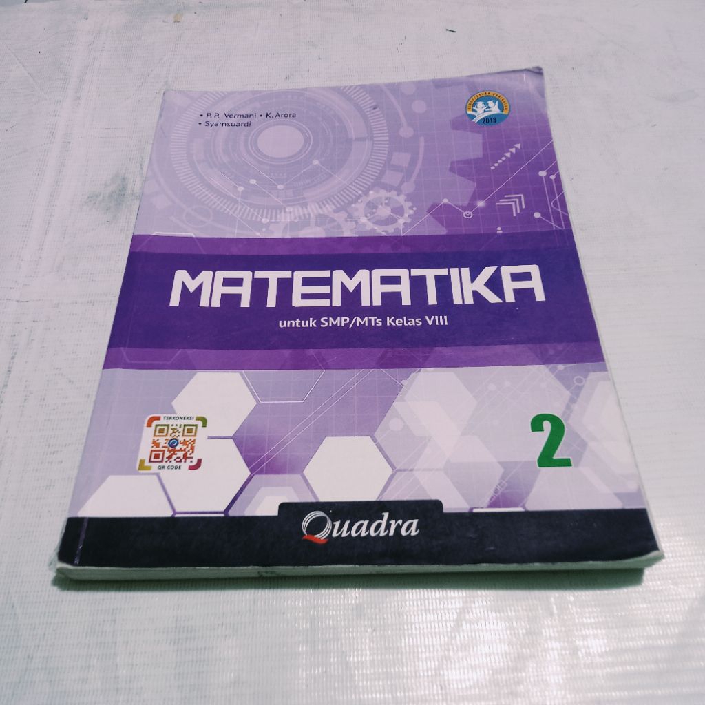 MATEMATIKA UNTUK SMP KELAS VIII QUADRA