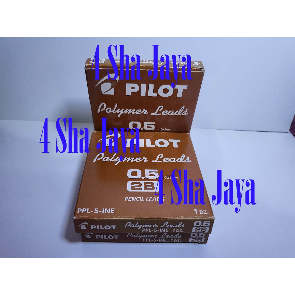 

Isi Pensil Mekanik 2B/HB 0.5mm [ 1Tube ] / Pencil Lead Pilot PPL-5 / Isi Pensil Mekanik 0.5