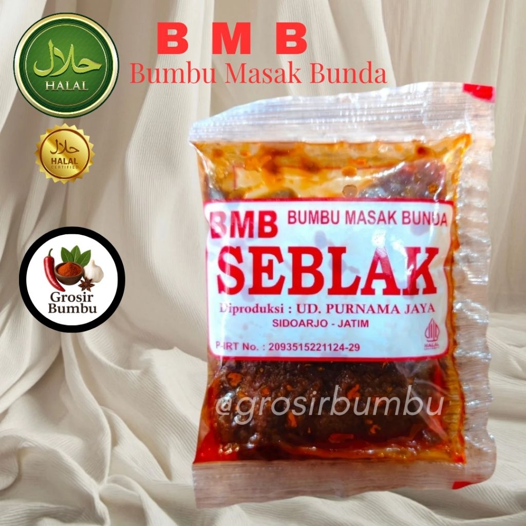 

BMB / Bumbu SEBLAK / Bumbu Masak Bunda / Bumbu Masak Instan