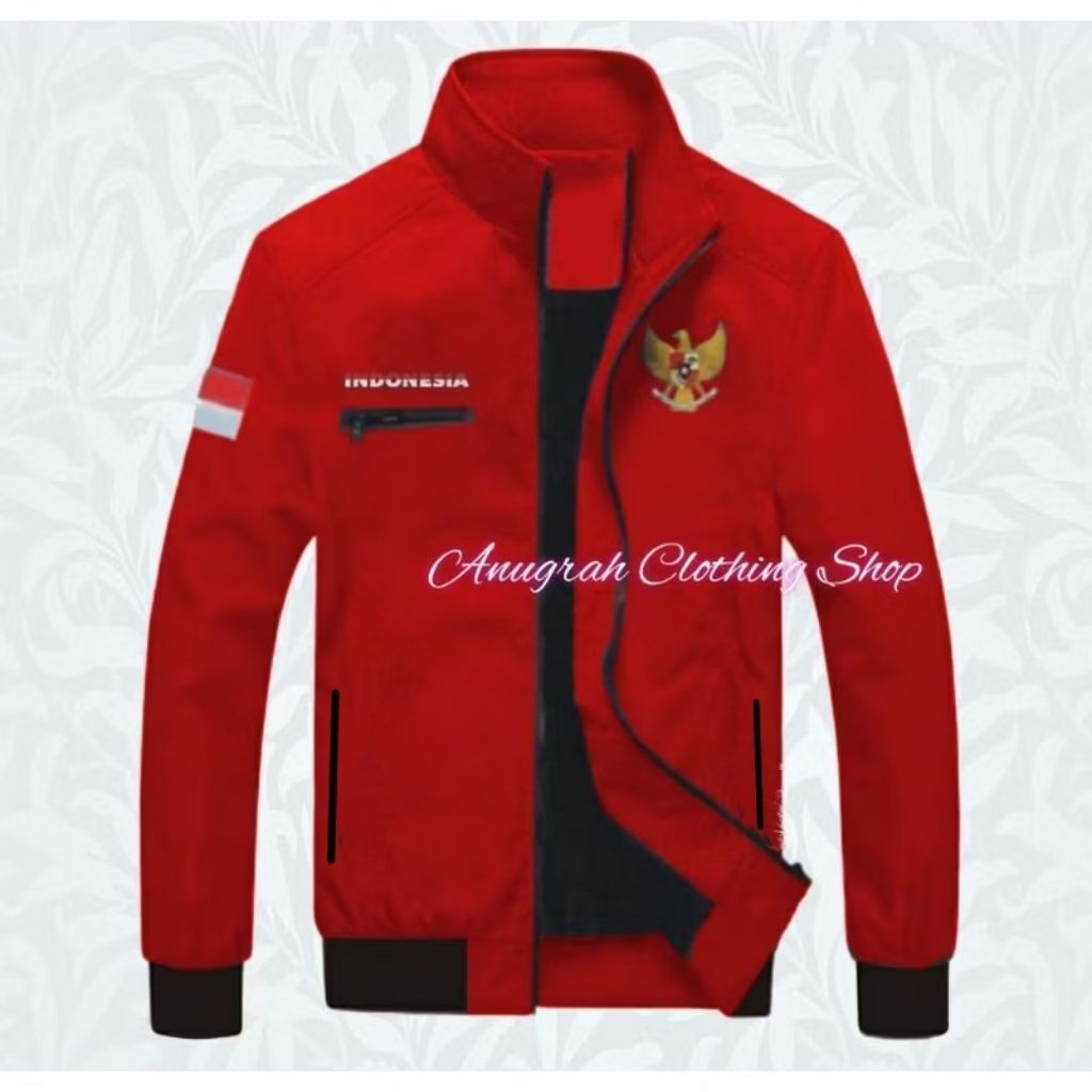 Jaket Timnas Indonesia/Jaket Garuda merah putih