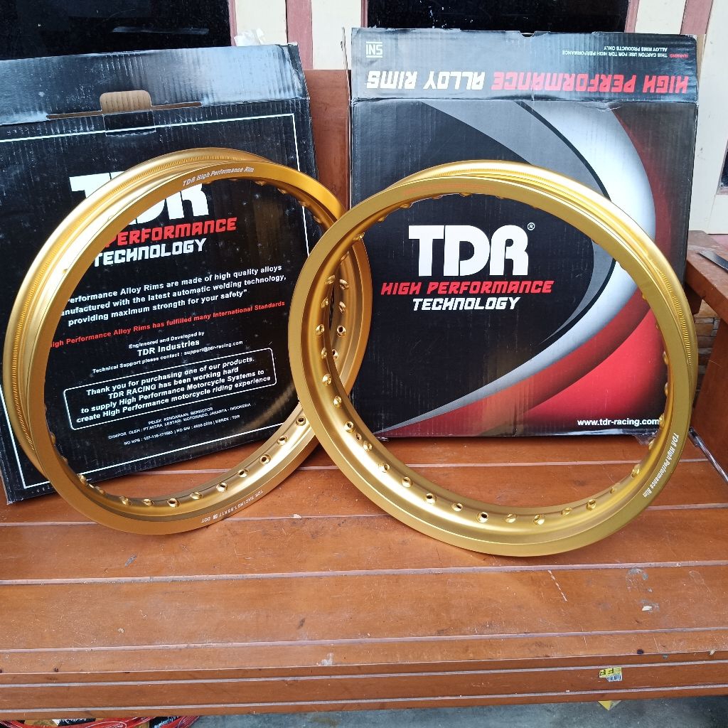 velg ring 17 185/250 TDR kotak almunium
