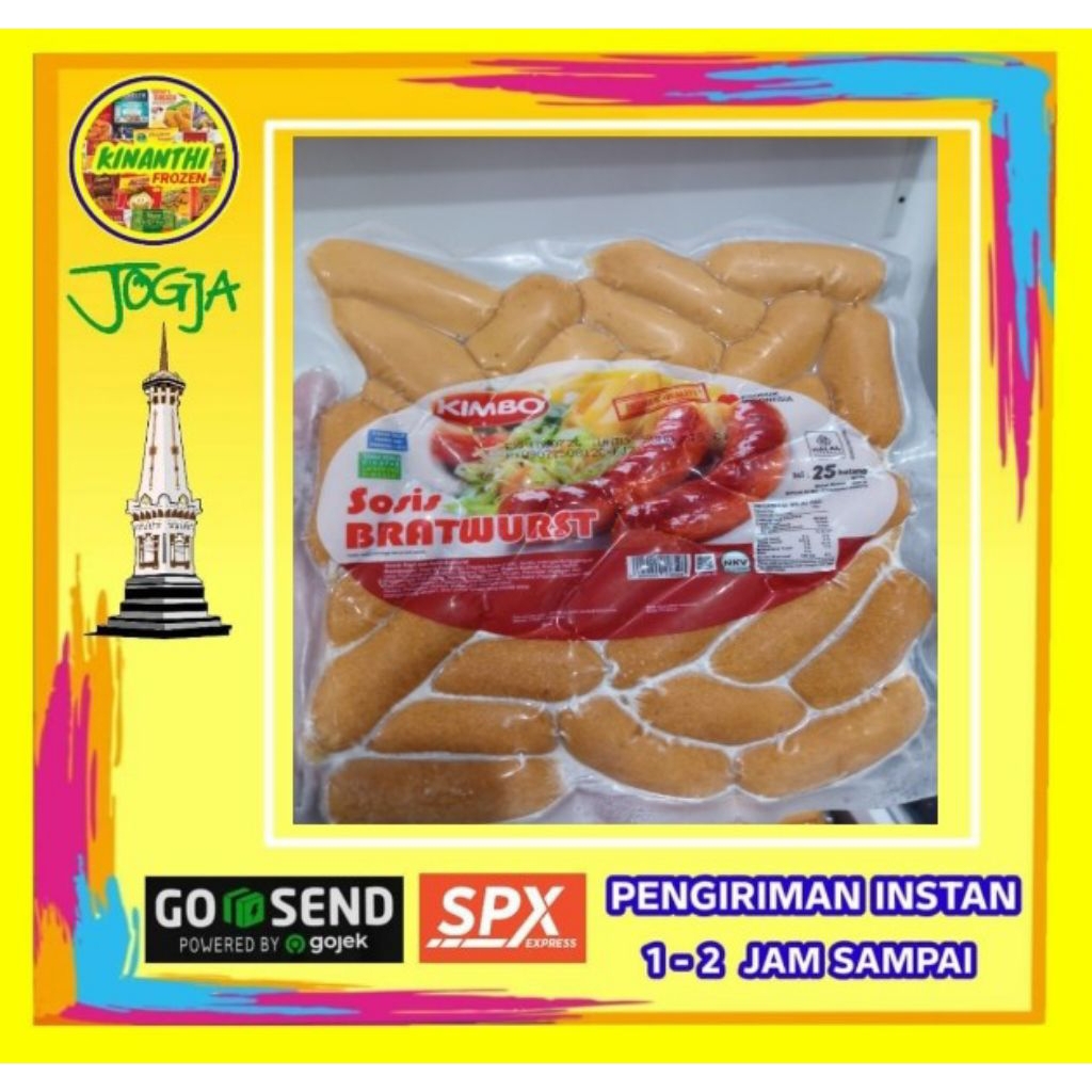 

Sosis Kimbo Koktail 500 gr, Jogja frozen