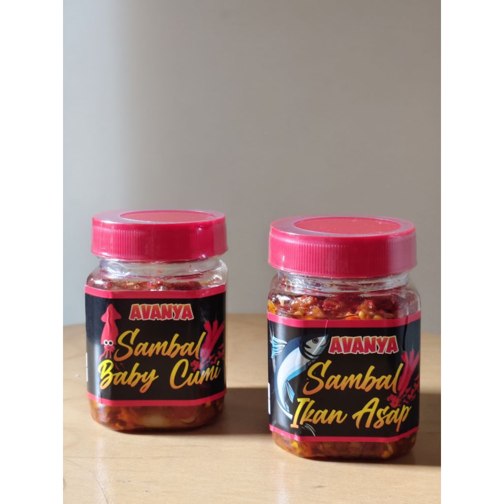 

Sambal avanya/sambal ikan asap/sambal baby cumi