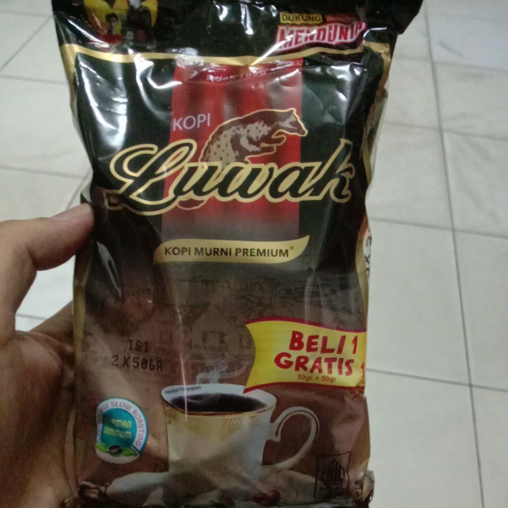 

Kopi Luwak 50Gr+50Gr
