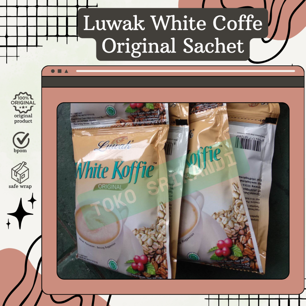 

LUWAK WHITE CHOFEE Satuan/Eceran / LUWAK WHITE COFFEE Satuan/Eceran
