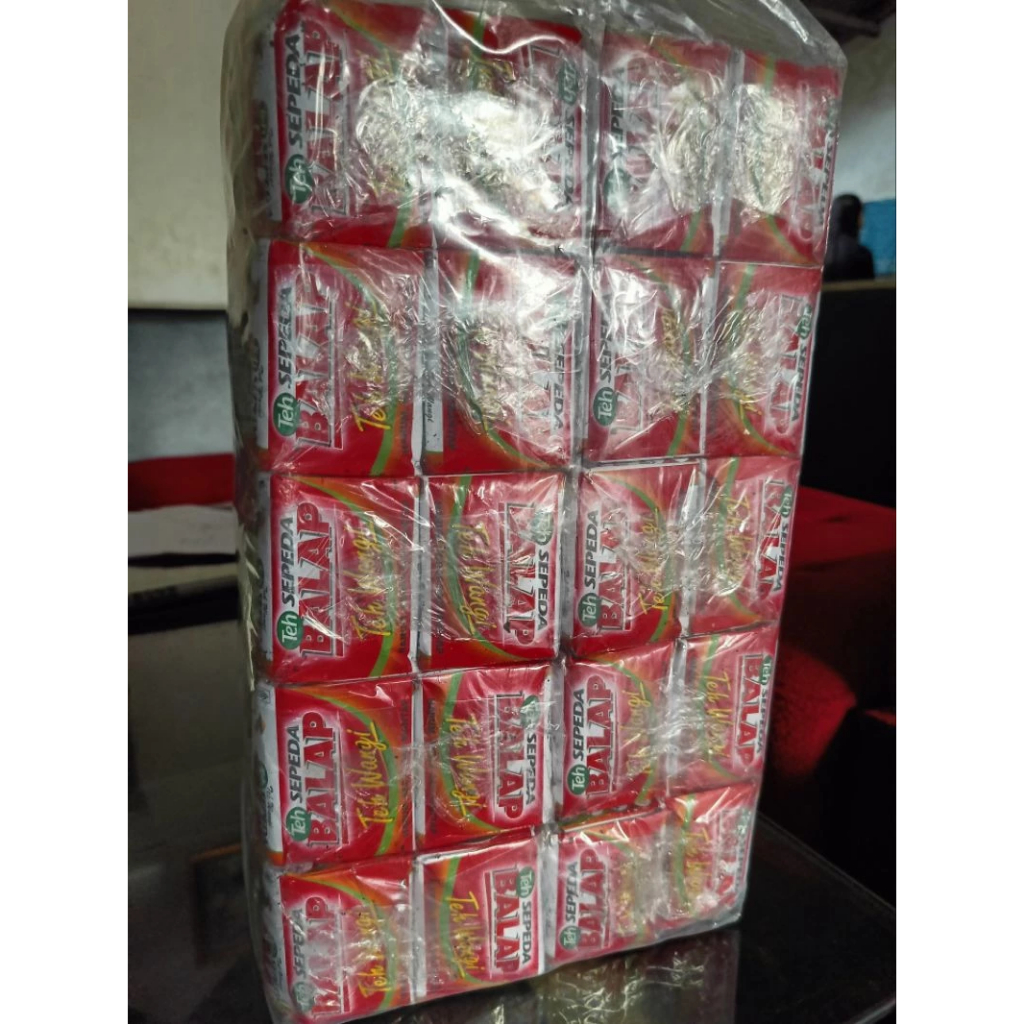 

TEH SEPEDA BALAP MERAH 1 BALL isi 10 SLOP TANPA GELAS