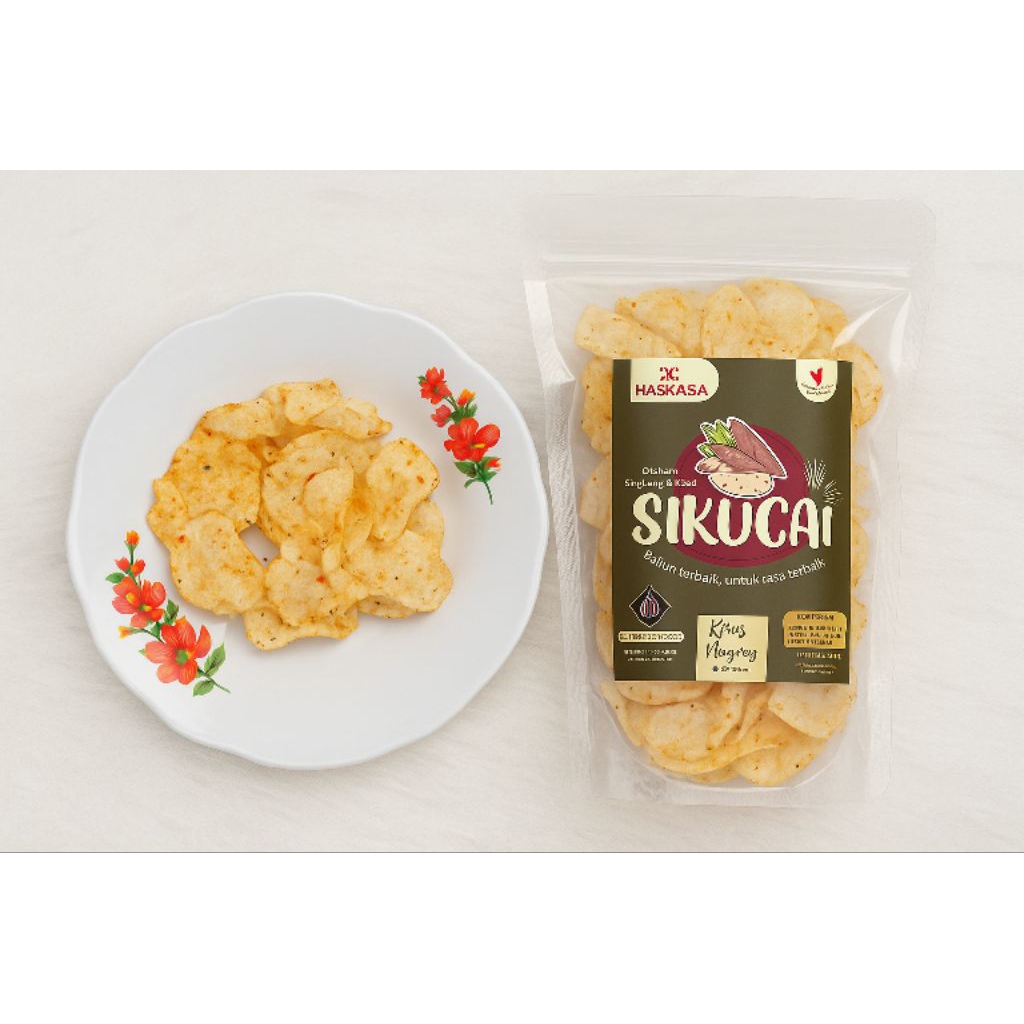 

FoodMee | Opak SiKucai Haskasa Cemilan Ringan Rendah Kolesterol Balado