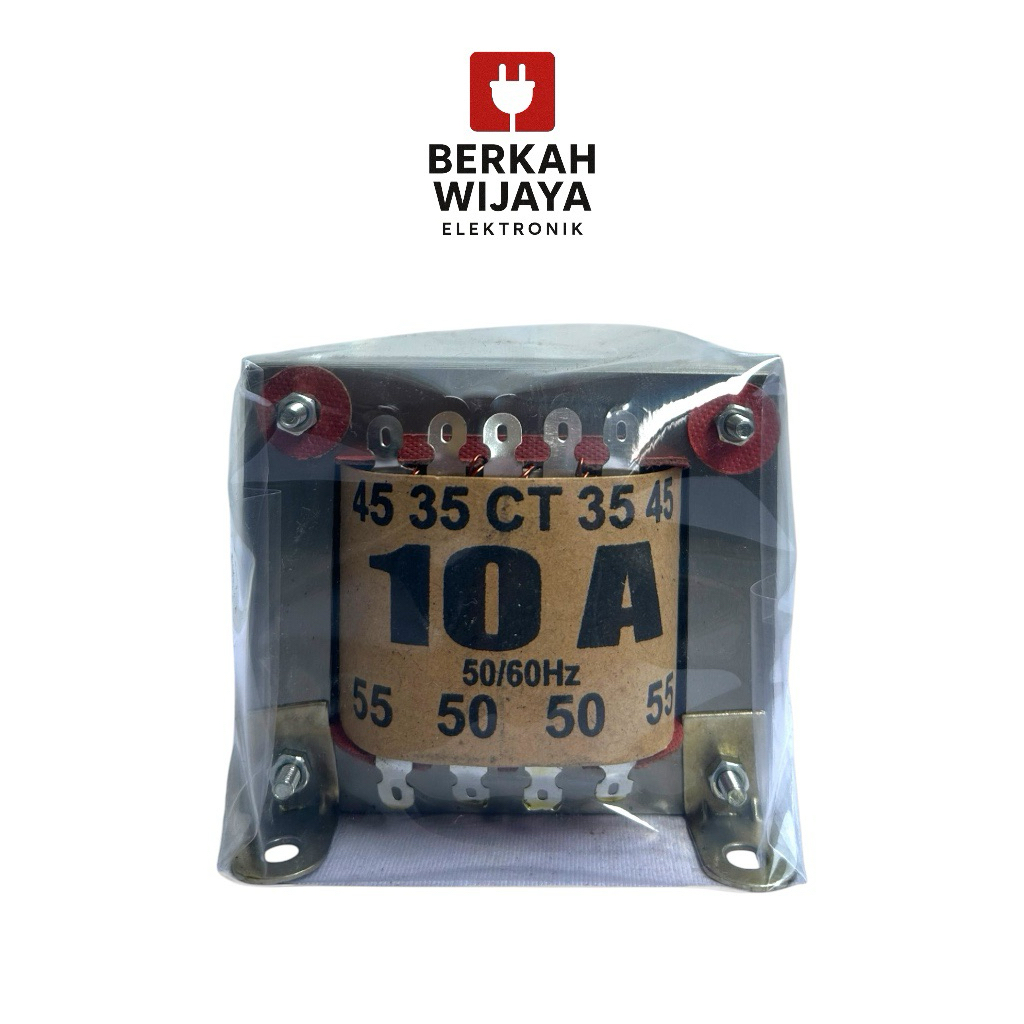 Trafo 10a CT 55v / Travo 10 Amper CT 55 Tembaga murni tanpa campuran / Trafo kualitas terbaik