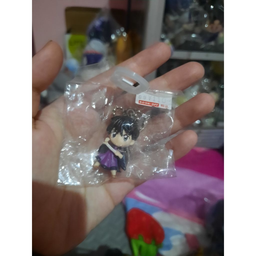 Figure Keychain Miroku Retro Weapon Cute Old Anime Vintage - Inuyasha