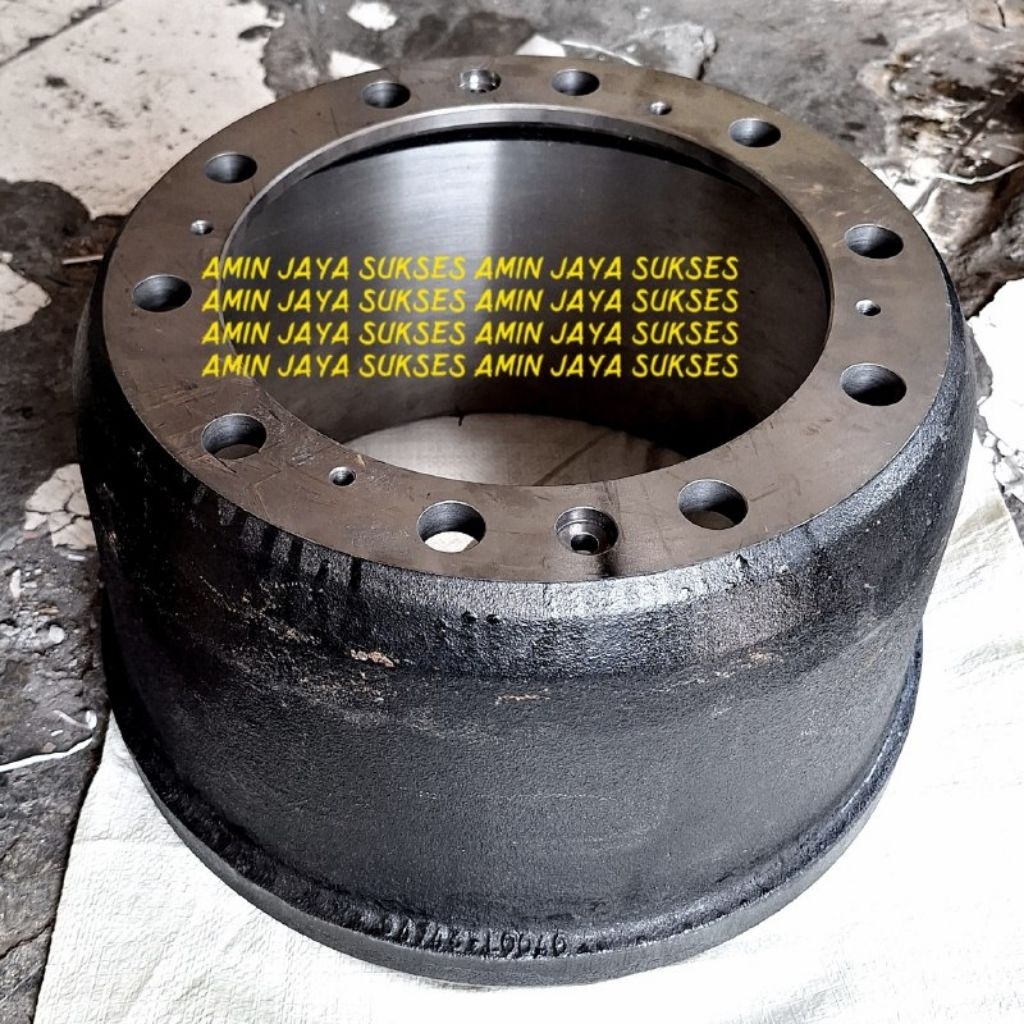 Brake Drum Rear Tromol Belakang HINO RN RM280 RM285 Lubang 10
