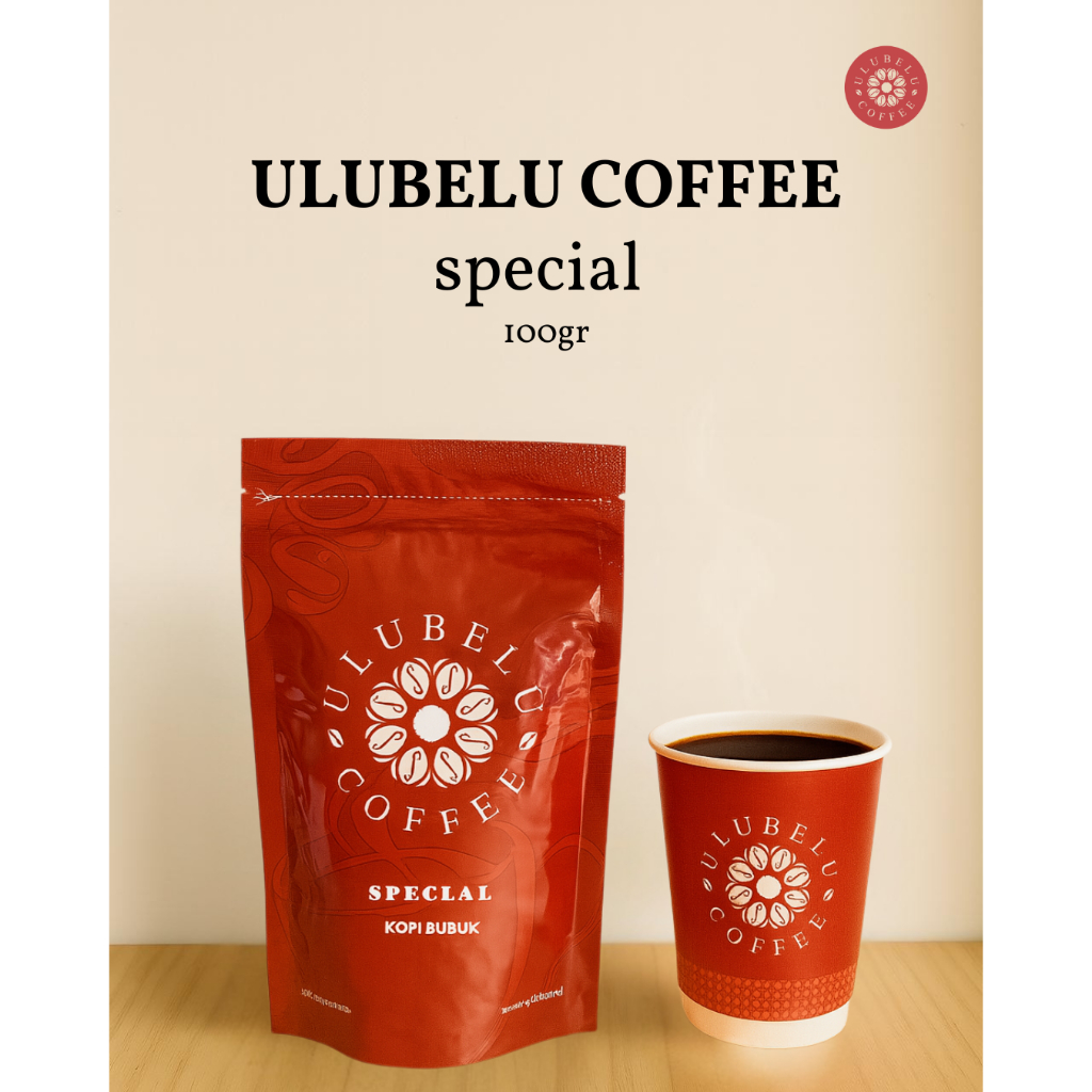 

ULUBELU COFFEE Lampung Varian Special 100gr - Biji Kopi Robusta Lampung / Kopi Bubuk / Biji Coffee Roast Original 100% / Biji Kopi Untuk Espresso / Kopi Susu / Blend