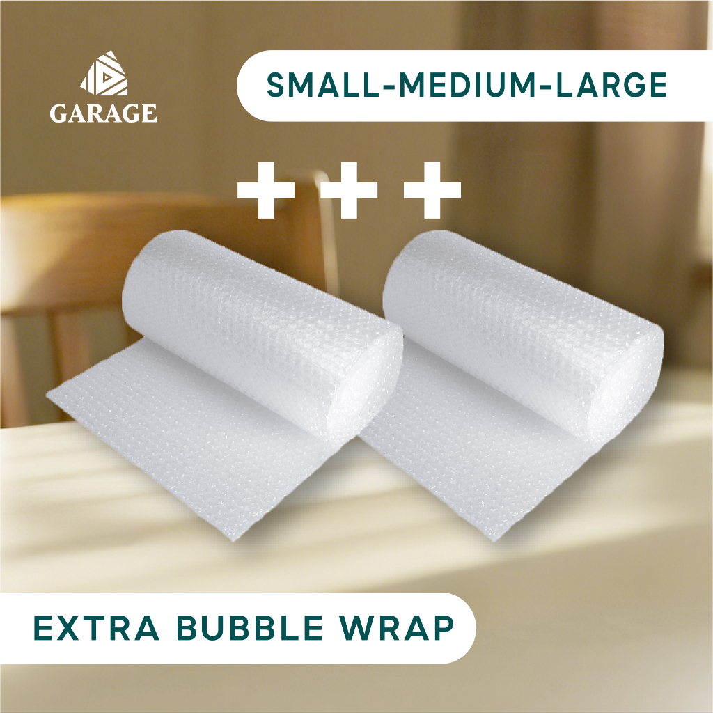 

EXTRA BUBBLE / BUBBLE WRAP TAMBAHAN