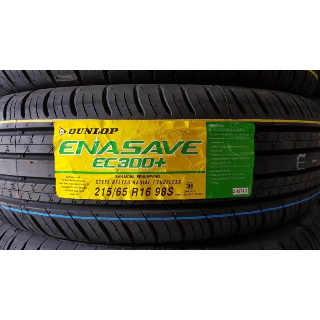 Ban Baru Dunlop Enaseve EC300 215/65 R16 NIK 2025 Cocok Buat Mobil TERIOS.RUSH.XPANDER DLL