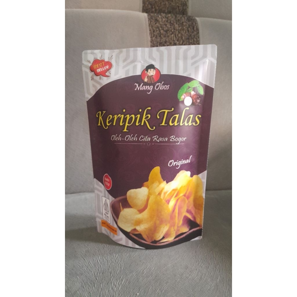 

kripik talas original mang obos