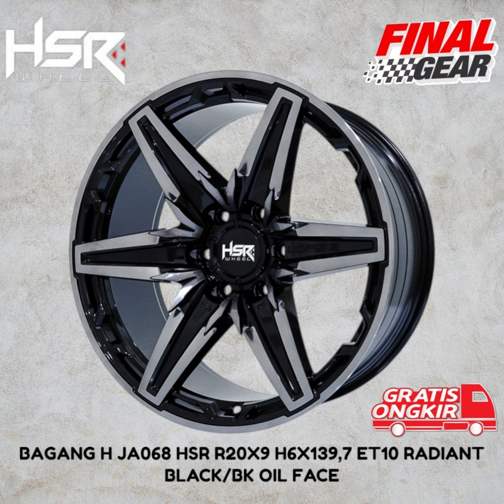 velg hsr wheel terbaru r20/velg racing ring 20/velg mobil pajero fortuner triton blazer landcruiser
