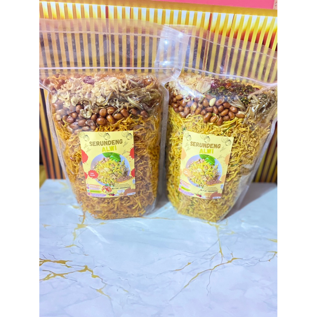 

Paket Mix Balado dan Ori (1kg serundeng Alwi)