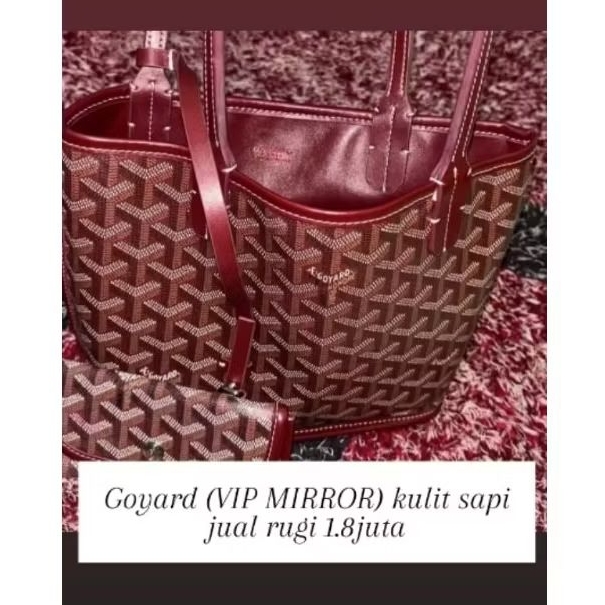 Tas GOYARD VIP MIRROR PRELOVED BY LYDEA