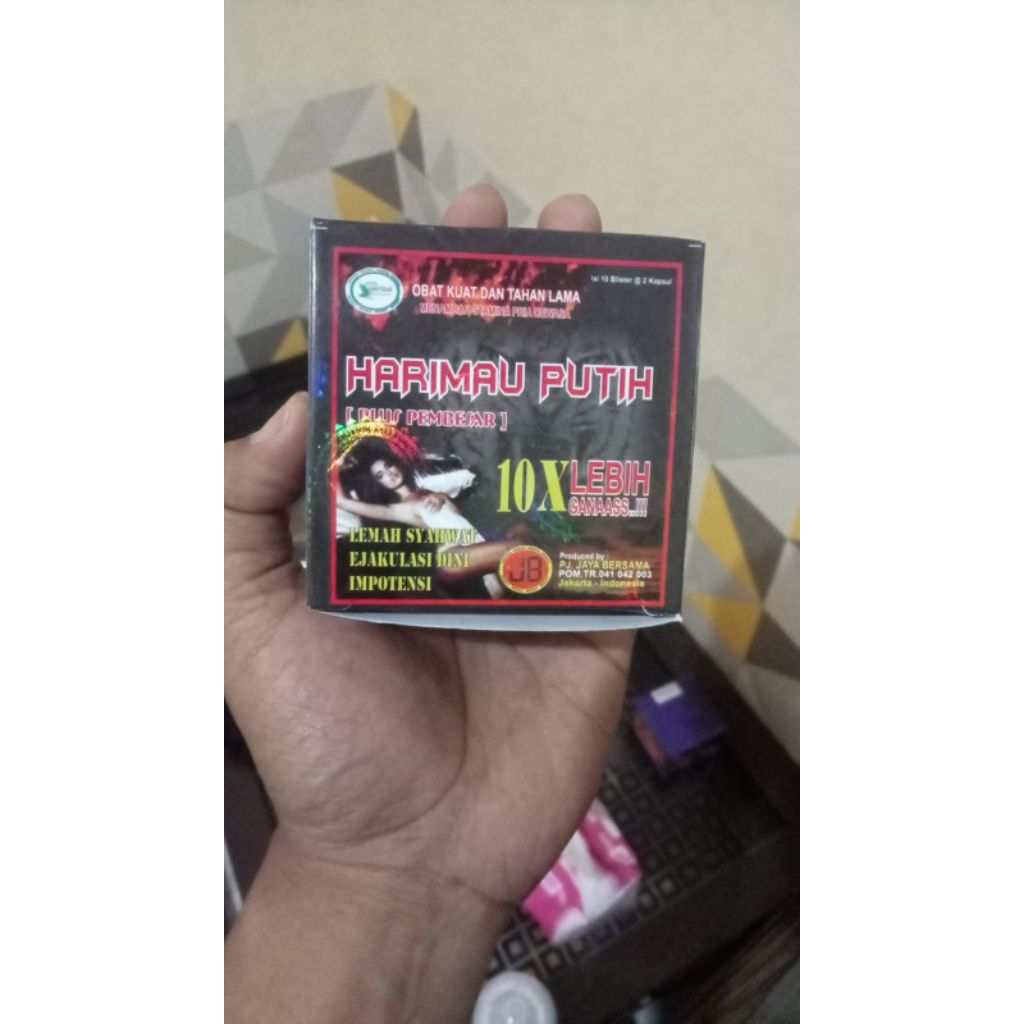 harimau putih kapsul