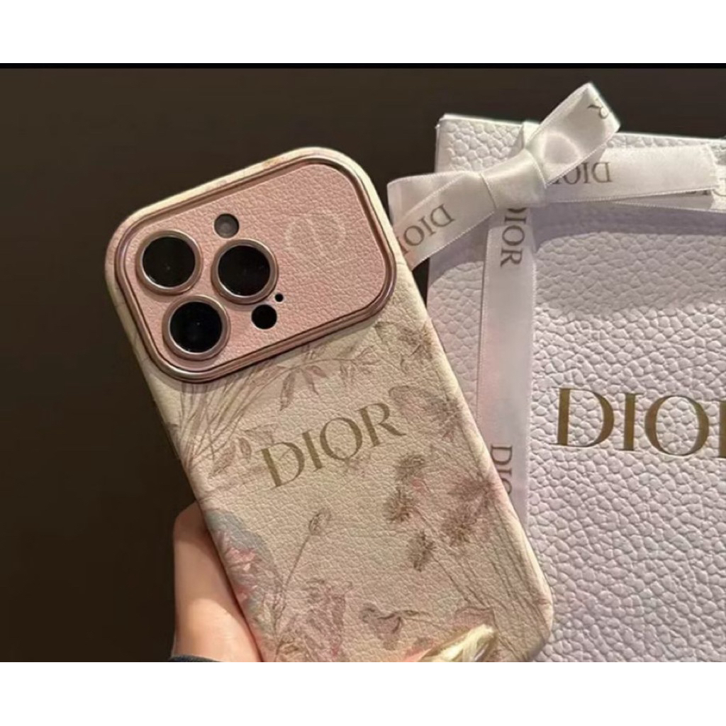 Case iPhone 15 DIOR Casing ponsel cocok untuk iPhone 7PLUS XS XR XSM 11 11PRO 12 12PRO 12PROMAX 13 1