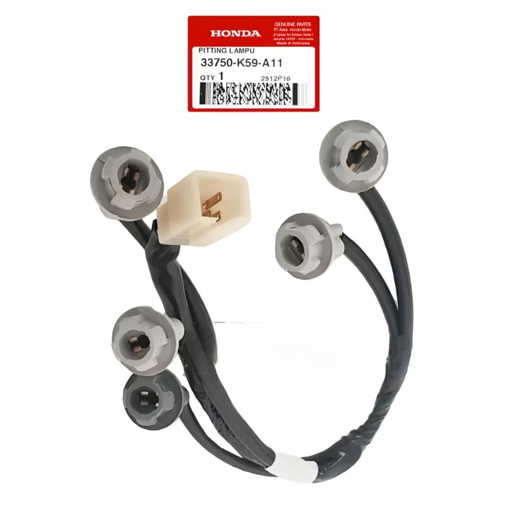 Socket Cop Pitting Lampu Belakang Vario 125 Old Vario 125 150 LED 2015 - 2017ORIGINAL AHM