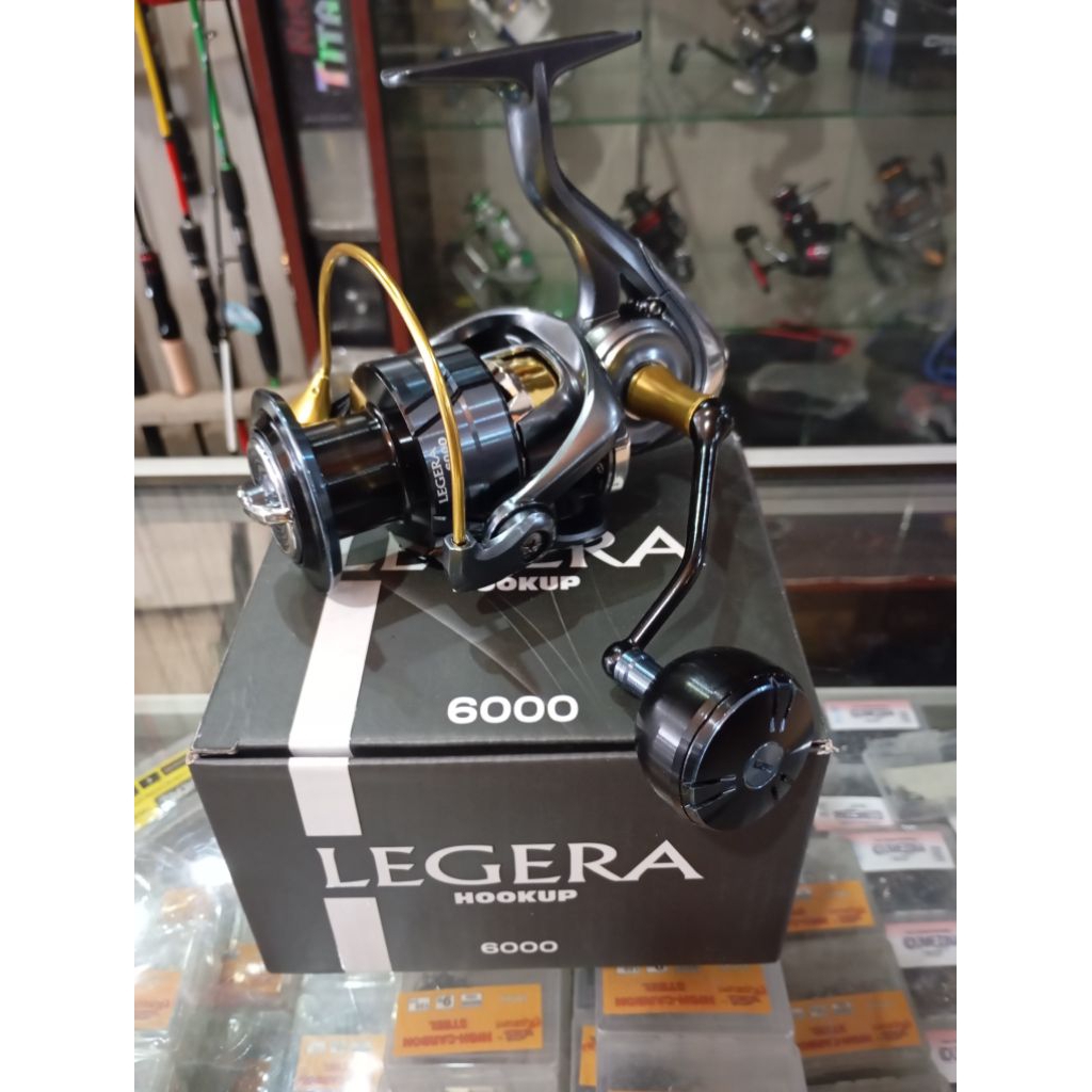 reel/katrol pancing IROLY /HOOK UP LEGERA SW 6000
