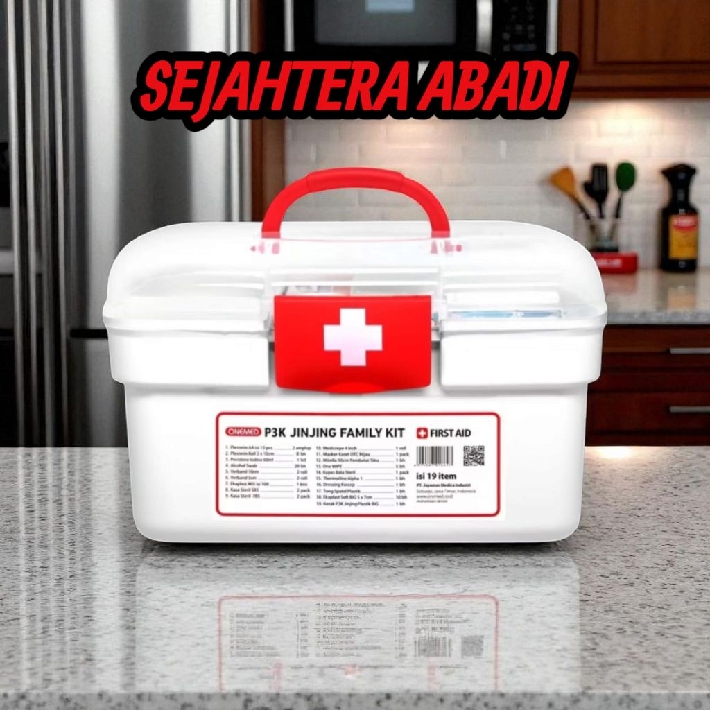 Kotak P3K Jinjing isi 15 Macam