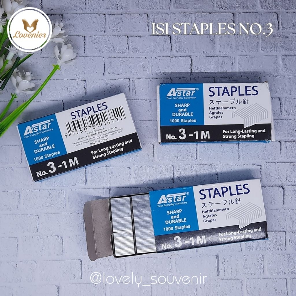 

Isi Staples No.3
