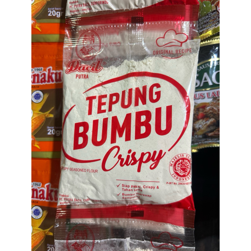 

Tepung Bumbu Crispy Dacil Putra 125gr
