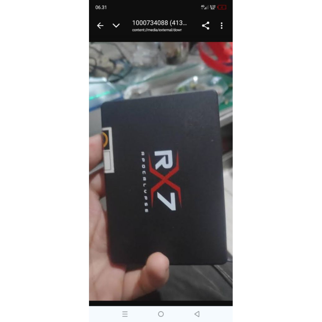 ssd RX 7 128gb