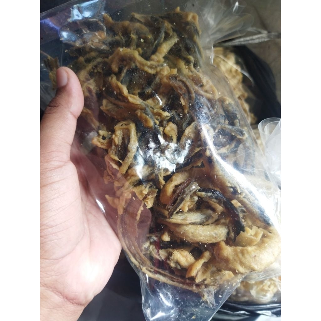 

kripik belut goreng khas klaten 1kg