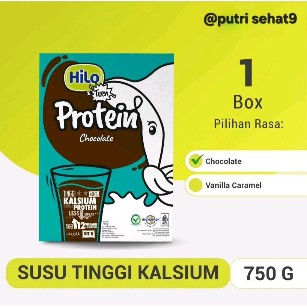 

HILO TEEN 750GR COKLAT, VANILA CARAMEL