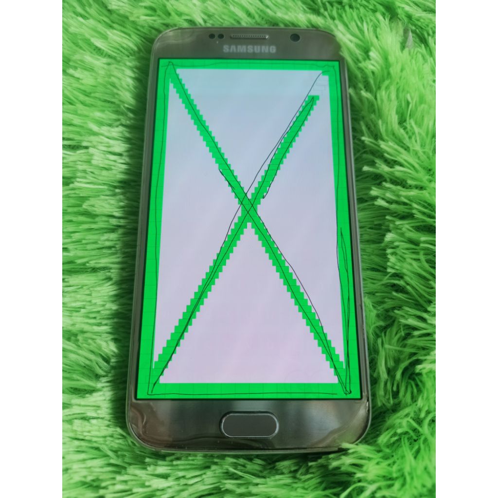 lcd touchscreen Samsung S6 flat copotan