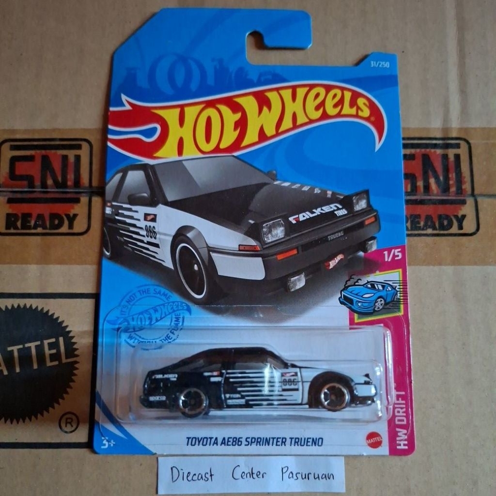 Hotwheels TOYOTA AE86 SPRINTER TRUENO